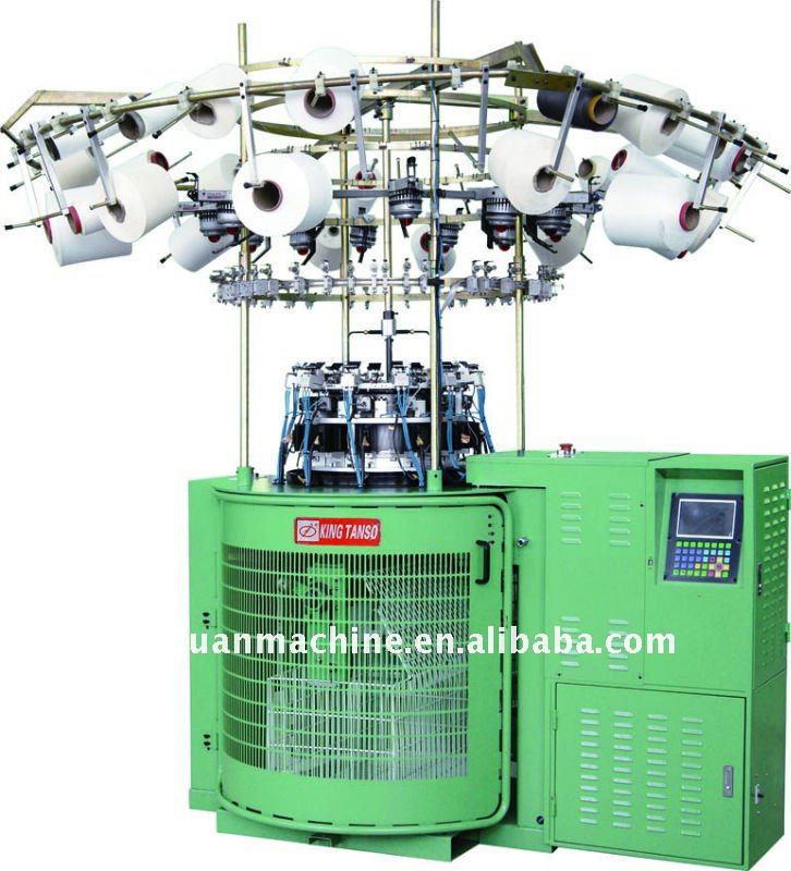 Electronic Jacquard Single Jersey Seamless Knitting Machine