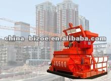 electronic portable twin shaft JS500 concrete mixer