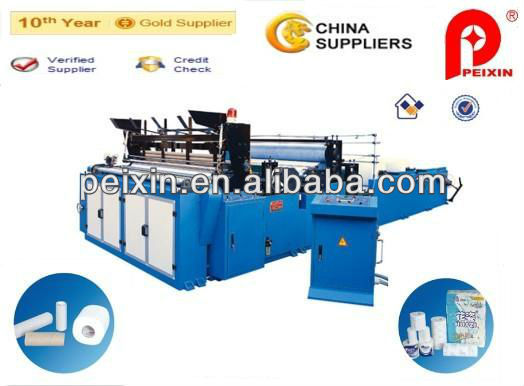 Embossing Rewinding and Perforating Toilet Paper Machine