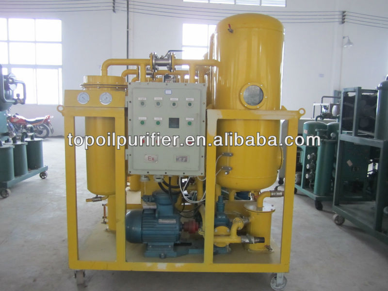 Emulsified Turbine oil processing machine, oil recycling, Turbine Oil Purification Systems for gas and steam turbine service