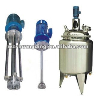 Emulsifying homogenizer tank high shear mixer