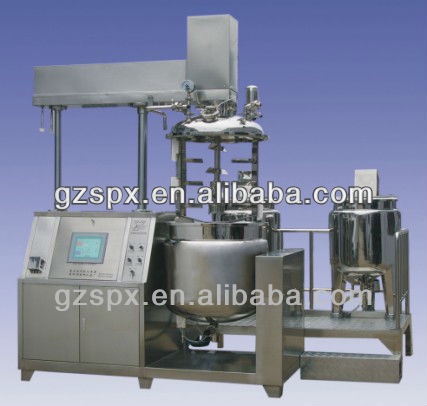 emulsion homogenizer emulsifier mixer with hydraulic lifting