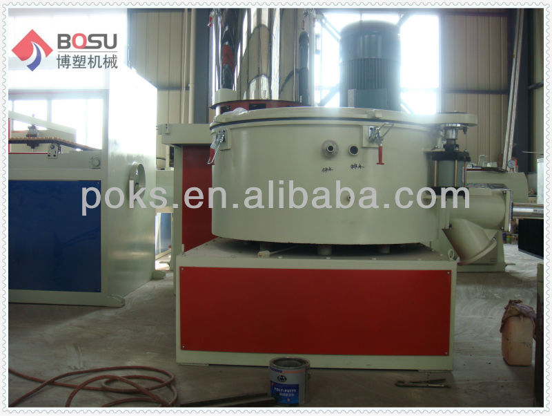 energy efficient plastic hot/cool mixing machine