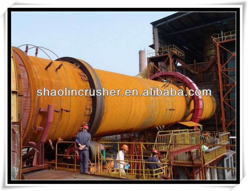 Energy Saving And High Capacity Cement Equipment Cement Rotary Kiln 4.5x100