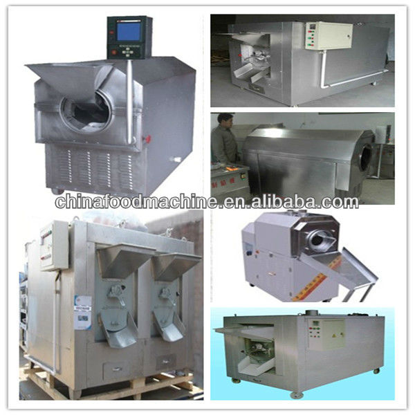 Energy-saving gas/ electric heating nuts roasting machine/seed roaster/008615890640761