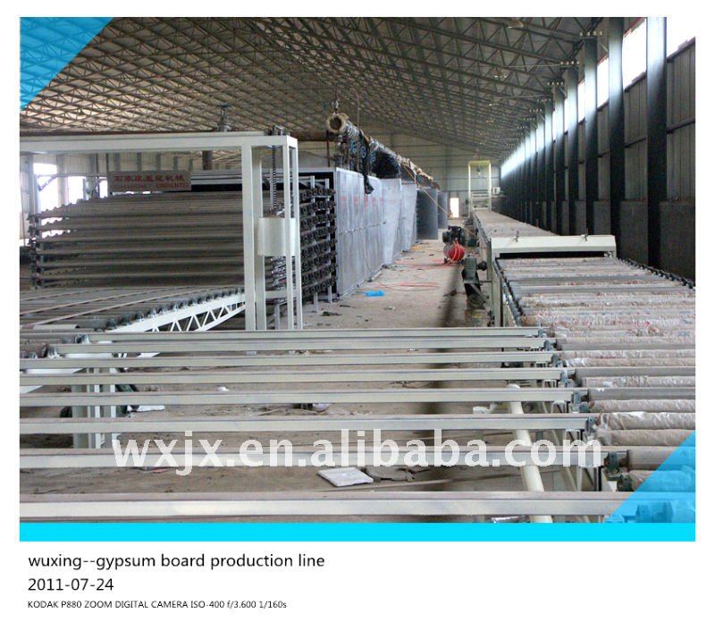 energy saving-- gypsum wallboard production line