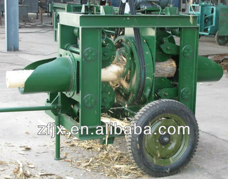 Energy saving ring type tree debarking machine