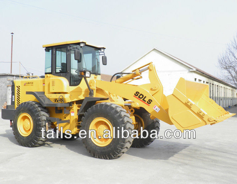 energy saving wheel loader LS936 loading 3000kg with CUMMINS or DEUTZ engine