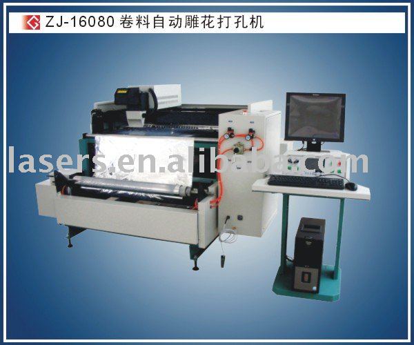 Engraving and Punching Machine for Rolls Material