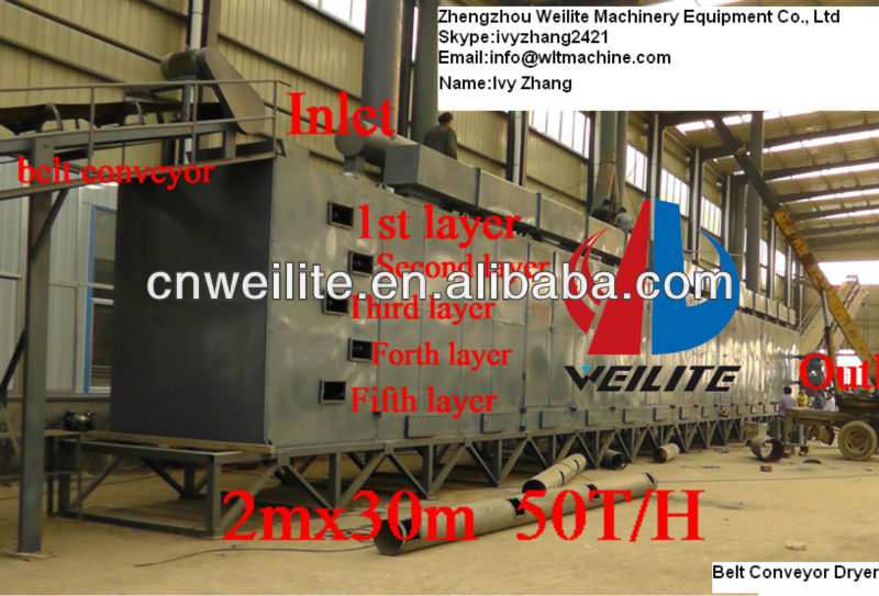 Enviroment Friendly Charcoal Briquette Dryer