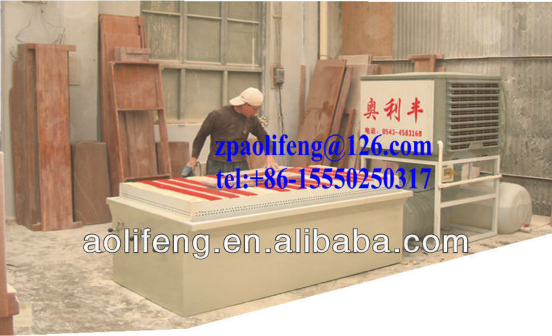 environmental downdraft table sanding bench for furniture wood part