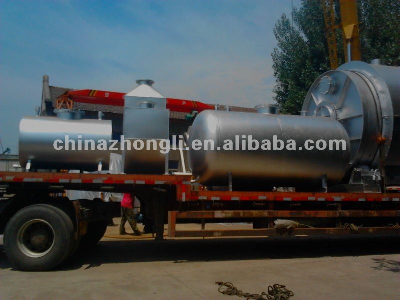 Environmental friendly waste tyre pyrolysis plant