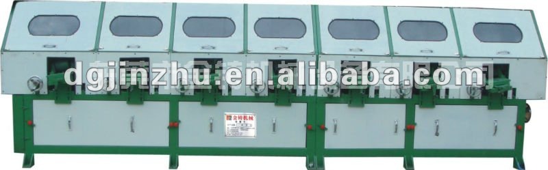 Environmental protection seven group of circular bar polishing machine