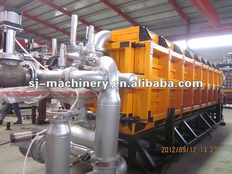 eps automatic block molding machine with vacuum