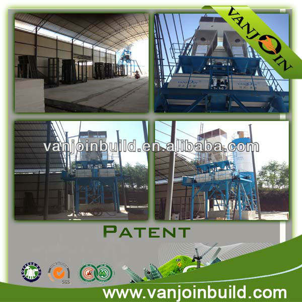 EPS Cement Panel Concrete Mixer Automatic Machine