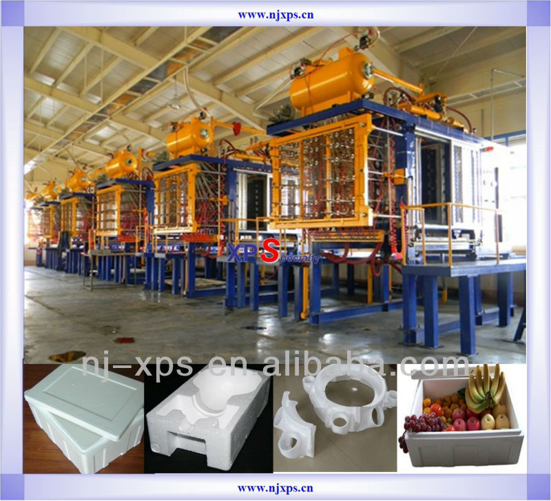 EPS Foam Automatic Shape Molding Machine ( EPS Automatic Shape Molding Machine ) for EPS brick production line