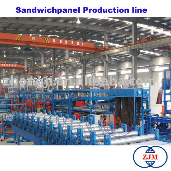 eps sandwich panel production line