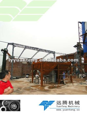 equipment for plaster powder production