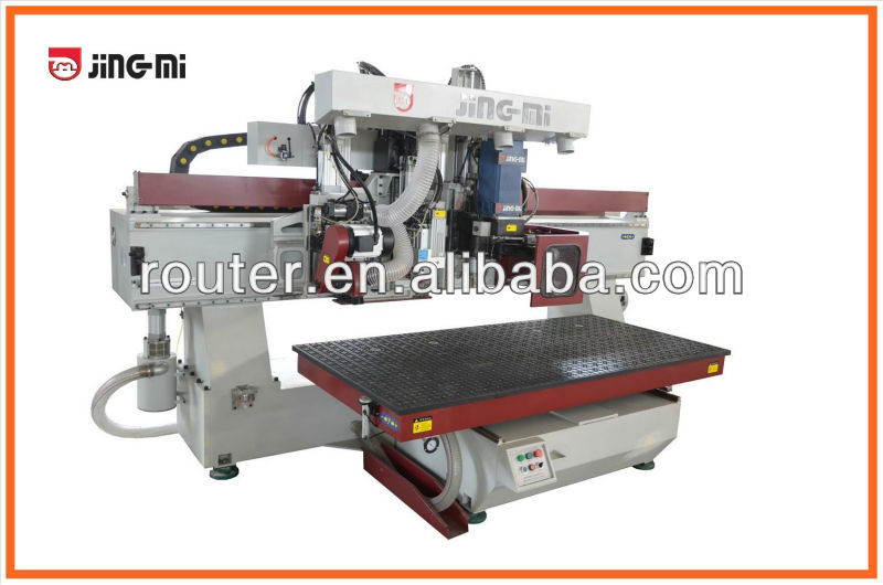 European Qualtiy cnc router CNC2412C(ATC+BORING HEAD+SAW BLADE+SIDE MILLING)