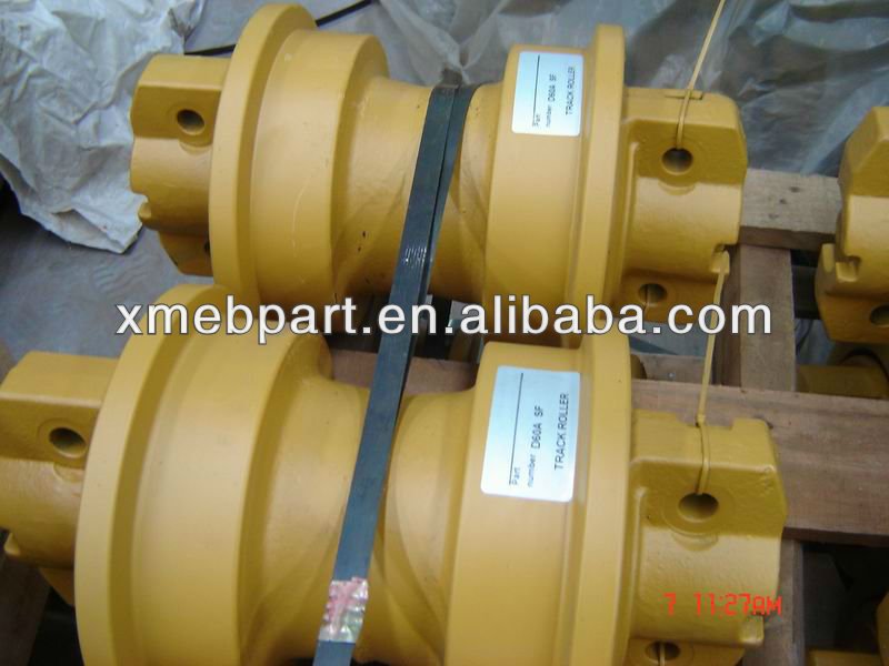 Excavator and bulldozer track roller,bottom roller,undercarriage parts for Komatsu,Hitachi machines,etc