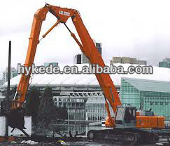 excavator boom and arm long boom arm