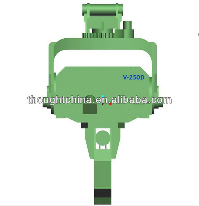 Excavator Mounted Vibratory pile Hammer V-250D