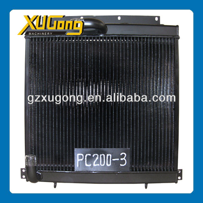 Excavator spare parts, komatsu PC200-3 Hydraulic oil cooler