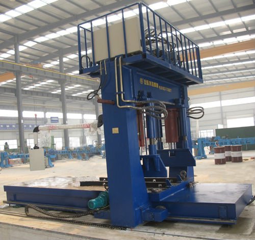 exccator platform straightening machine