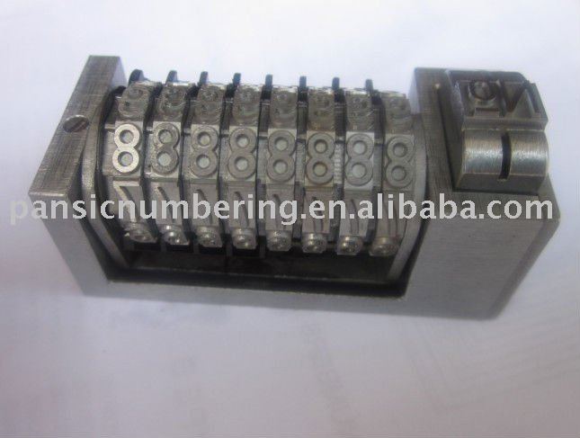 Excellent quality plunger numbering machine PNM253-8