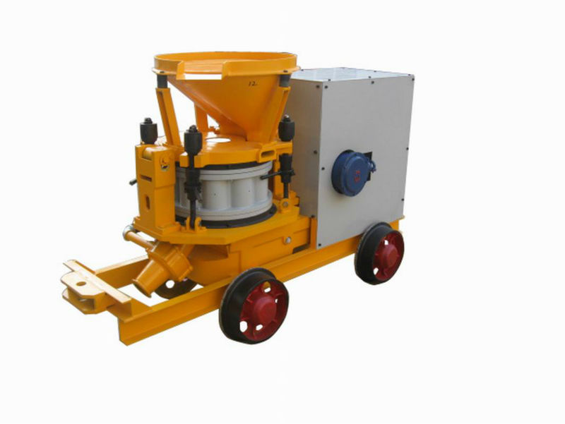 Explosion-proof gunite machine