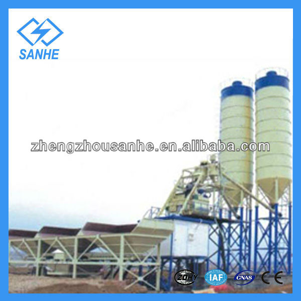 export east Asia 25m3/h iran concrete batching plant