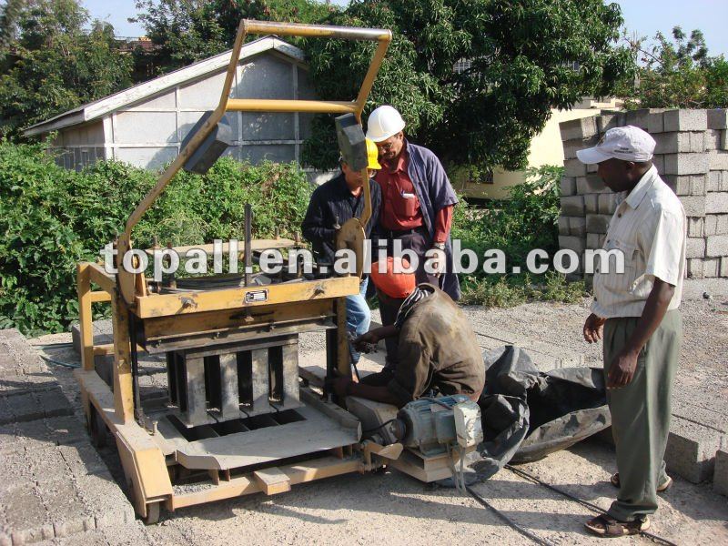 Export Ghana Market Brick Machine(Diesel Egg Laying Machine)