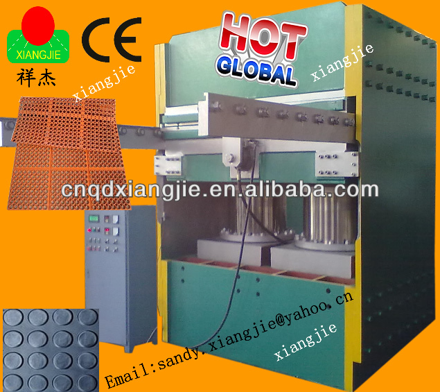 Export to America rubber mat/floor/carpet making machine/xiangjie manufacturer