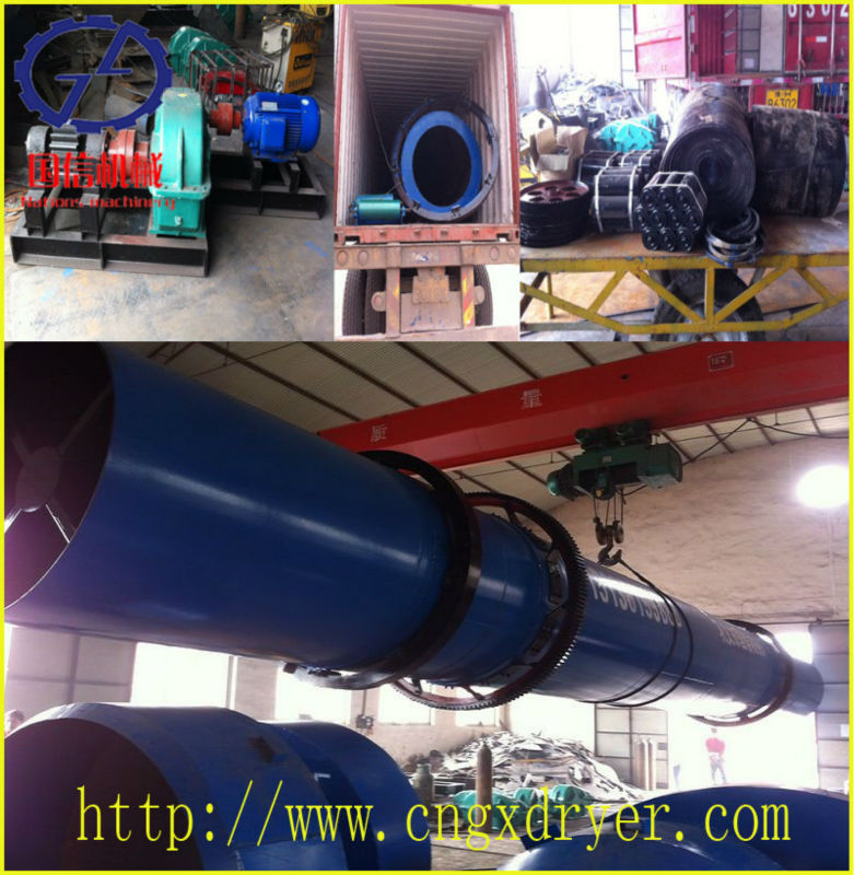 Exported to Indonesia and Vietnam CE and ISO certificate silica sand dryer