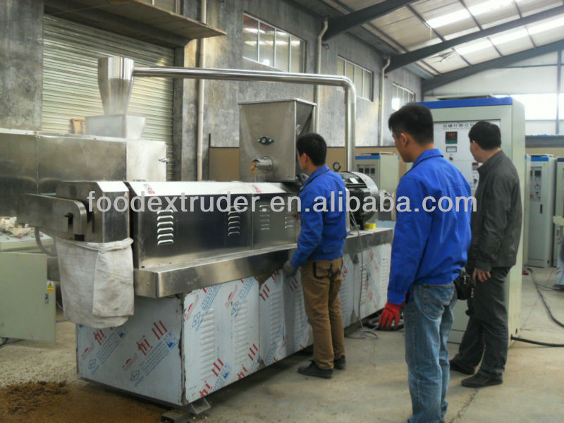 Extruded Textured Soya Protein Food machine