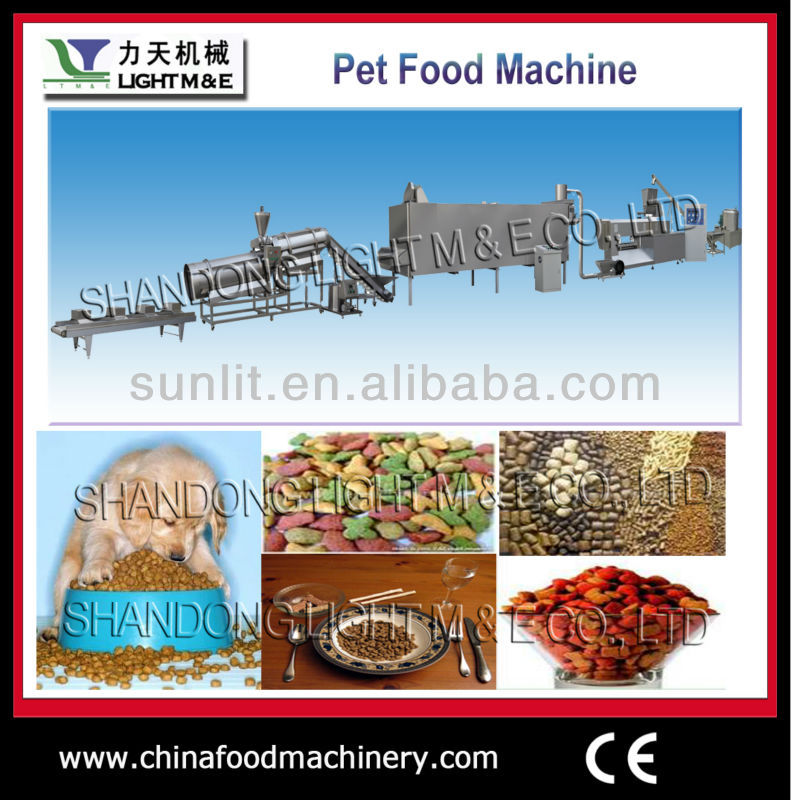 extrusion dry dog food machine