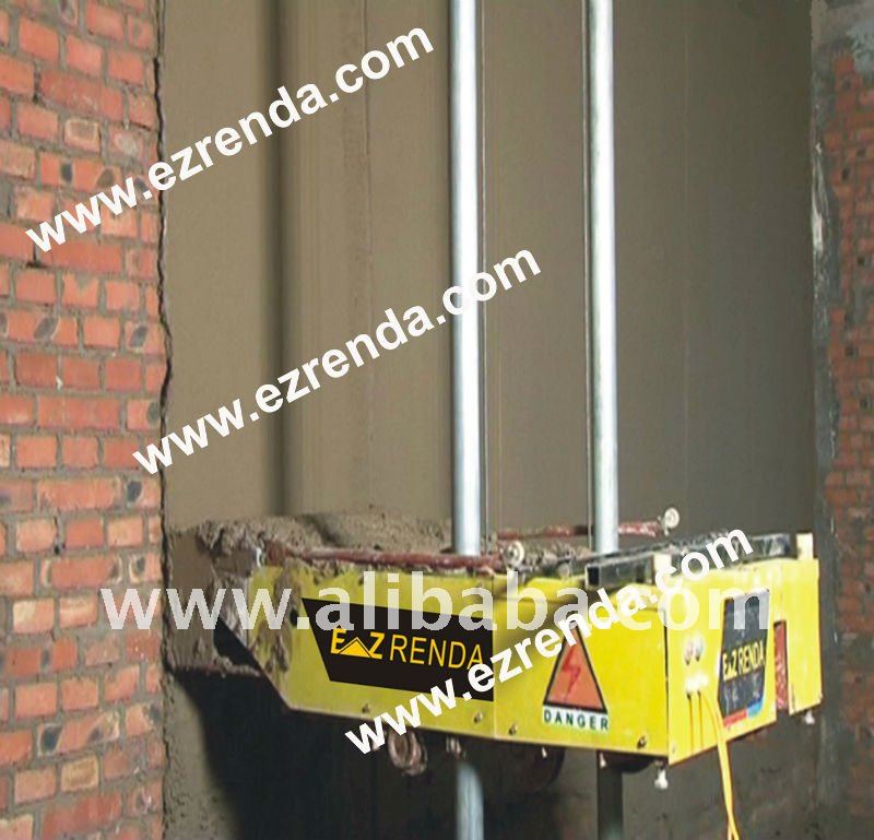 EZ-RENDA auto rendering/plastering machine