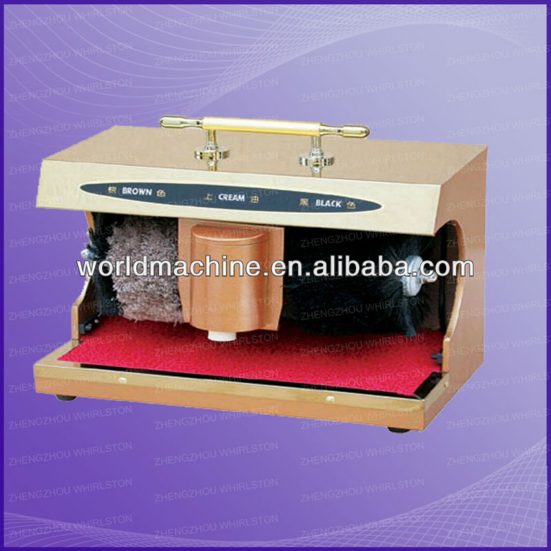 F152 small electric home shoe cleaning and shine polishe machine