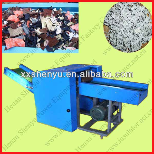 fabric cotton waste recycling machine