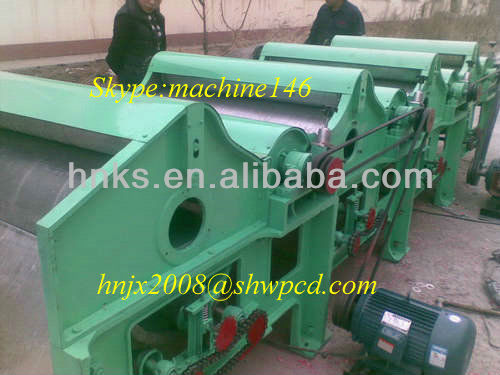 fabric opening machine/texitle opening machine/waste cotton opening machine/rags opening machine