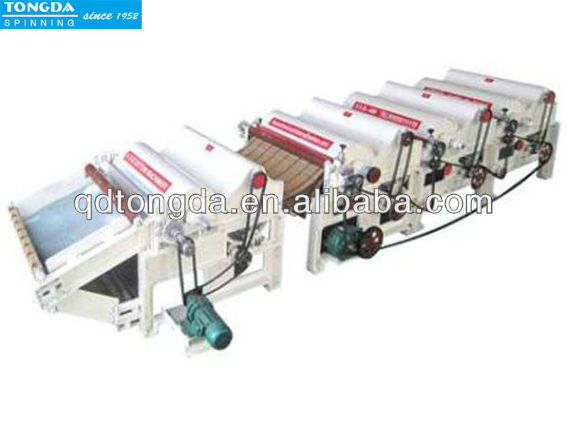 fabric recycling machine for spinning