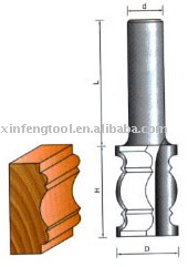 Face Moulding Bits with different arc knife