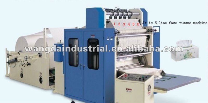 Face Tissue Interfolding Machine