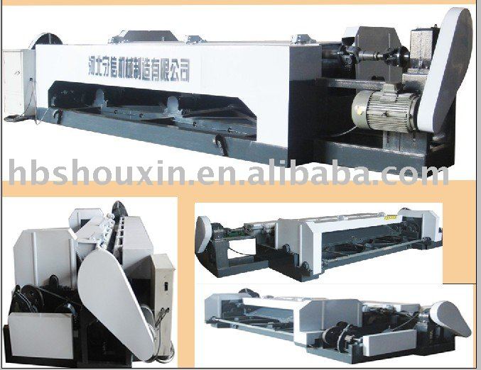 Face veneer model - wood peeling machine