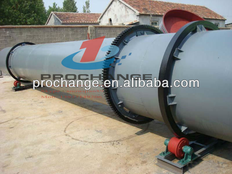 factory directly sale with good quality palm fiber rotary drum dryer