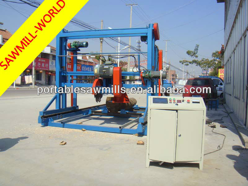 Factory !!! Double Blades Automatic Wood Batten Making Circular Saw Machine