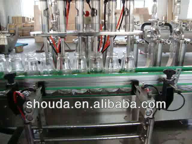 factory price automatic liquid bottle filling machine