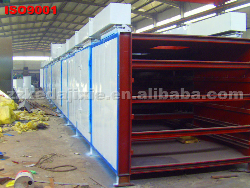 Factory Price Mesh Belt Dryer For Wood Chips With ISO9001 CE