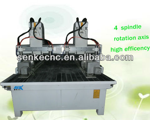 Factory price stone engraving machine with rotary