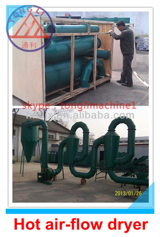 [Factory sale]air-flow dryer/charcoal briquette dryer/rotary dryer/charcoal making machine with precision manufacturing